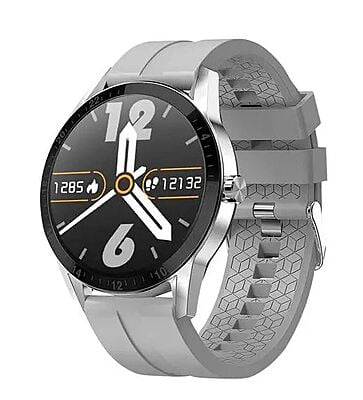 Fire-Boltt Talk BSW004 Smart Watch with Bluetooth calling and Full Touch Round Display (Grey)