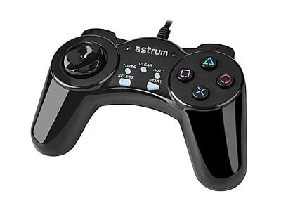 Astrum Wired USB PC Gamepad with 10 Buttons, Perfect Suitable for PUBG and Video Game.