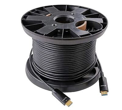 HDMI CABLE 40 MTR  FIBER  with 4K 30Hz and 1080p 60Hz HD Video 3D HDCP CEC High Speed Supported