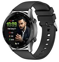 Fire-Boltt India's No 1 Smartwatch Brand Talk 2 Bluetooth Calling Smartwatch with Dual Button (Black)