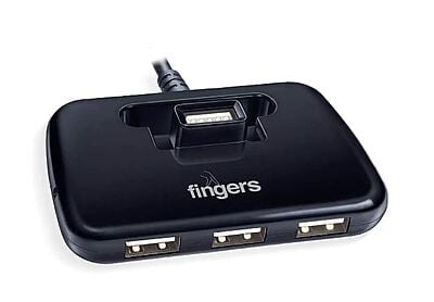 Finger's Quadrant U2.0 4-Port USB Hub (4 x USB 2.0)