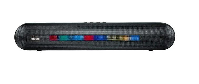 FINGERS RGB-MusicIndia Portable Speaker (RGB Lights | 15 W Deep Bass | Up to 9 Hours Playback