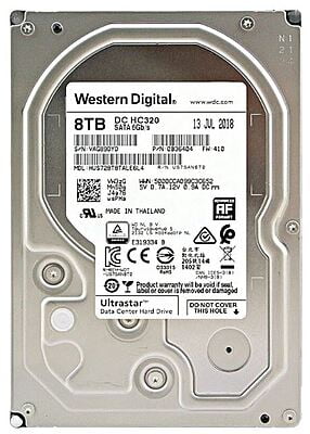 Western Digital 8TB SATA HDD 3.5