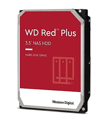 Western Digital 6TB Red Plus NAS Internal Hard Drive 3.5''