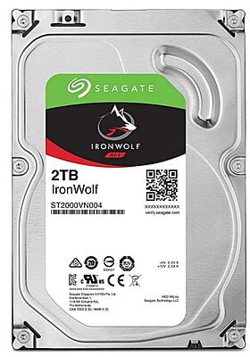 Seagate 2TB IronWolf NAS Internal Hard Drive 3.5''