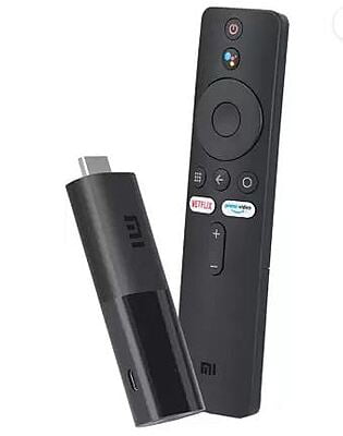 XIAOMI MI TV STICK WITH VOICE REMOTE - 1080P HD STREAMING MEDIA PLAYER, CAST, POWERED BY ANDROID TV 9.0