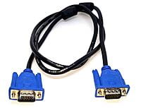 Adnet Male To Male Vga 1.5 Meter, Support Monitor, Personal Computer, Television, Projector, Tft Cable, White