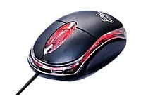 AD NET Power of Speed AD-201 Wired Optical Mouse  (USB 2.0, Black) 1000DPI