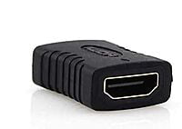 HDMI Extender Female to Female Coupler Adapter for HDTV, TV Stick Chromecast, Laptop PC, Projector -Black