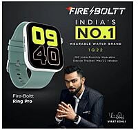 Fire-Boltt Ring Pro Bluetooth Calling, 1.75” 320*385px (Green)