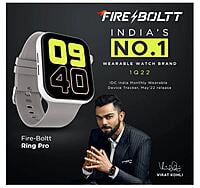 Fire-Boltt Ring Pro Bluetooth Calling, 1.75” 320*385px (Grey)