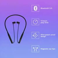 Philips Audio Upbeat TAN2215BK Bluetooth 5.0 Neckband