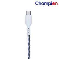Champion Type C Braided Cable (White)