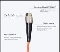 Fiber Optic FC/UPC-LC/UPC MM DX 3m Patch Cord