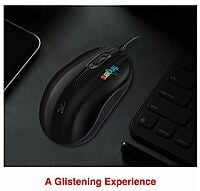 Fingers RGB-Breathe Wired Mouse with Advance Optical Technology and Breathing RGB LED Lights