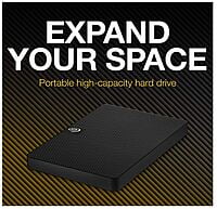 Seagate 2TB Expansion External HDD 2.5''