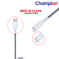 Champion Type C Braided Cable (White)