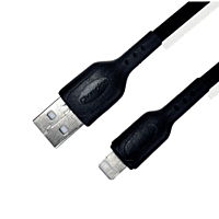 Champion iPhone  3Amp 1Mtr PVC Data Cable Black (Series-C)