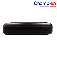 Champion Power Bank Champ 106 Capacity 10000 mAh Black (BIS Certified)