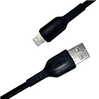 Champion iPhone  3Amp 1Mtr PVC Data Cable Black (Series-C)