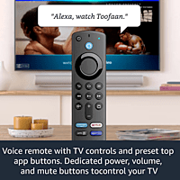 Amazon Fire TV Stick 3rd Gen with Alexa Voice Remote (Black)
