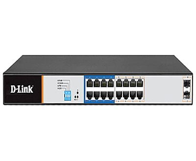 D-Link DGS-F1018P-E 16 Port Unmanaged Gigabit POE Switch