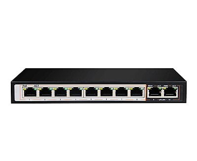 D-Link DEG-F1010P-E 8 Post Unmanaged POE Switch 100 MBPS