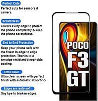 Tempered Glass for Poco F3 GT-Edge to Edge Full Screen Coverage