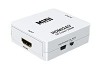 HDMI2AV Up Scaler 1080P HDMI to AV Composite Video Audio Converter Adapter