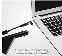 Astrum 65W Universal DC Laptop Car Charger - CU200