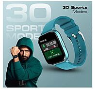 Fire-Boltt Ninja 2 SpO2 Full Touch Smartwatch with 30 Workout Modes (Dark Green)