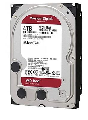 Western Digital 4TB WD Red Plus NAS Internal Hard Drive HDD - 5400 RPM