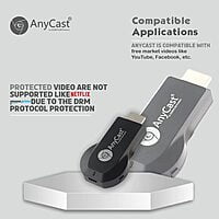 Anycast M9 Plus Wireless WiFi 1080P HDMI Display TV Dongle Receiver Black