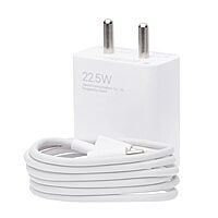 MI Xiaomi 22.5W Fast USB Type C Charger Combo for Tablets - White