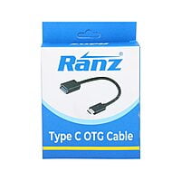 Ranz Type-C OTG CABLE (Black)