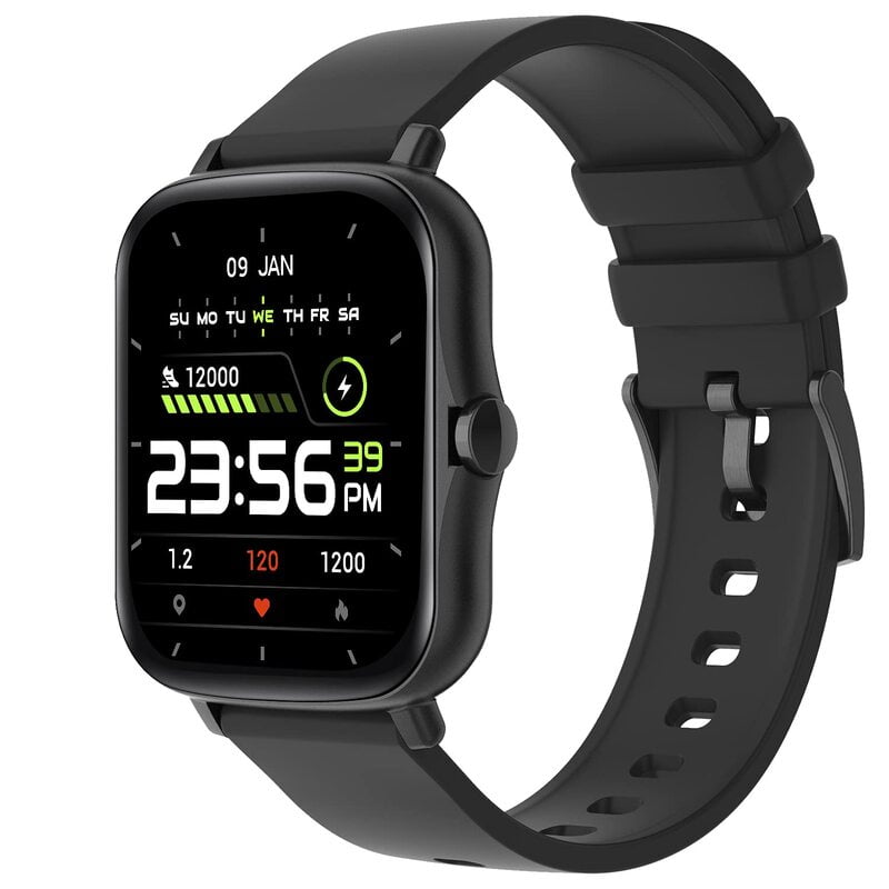 Fire-Boltt Beast Pro Bluetooth Calling, Heart Rate Full HD Touch Smartwatch ( Black)