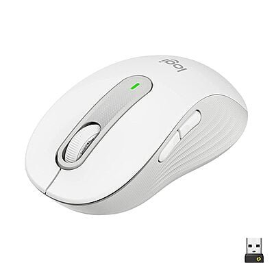 Logitech Signature M650 Wireless Mouse | Off White