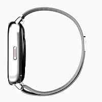 ZEBRONICS Zeb-FIT 7220CH Bluetooth Smart Watch Metallic+Silver