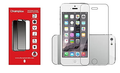 Screen Protector Tempered Glass [ULTRA PREMIUM] For iPhone 5/5s/5c