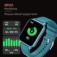 Fire-Boltt Ninja 3 Smartwatch Full Touch 1.69 & 60 Sports (Green)
