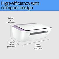 HP Deskjet Ink Advantage 2335 All-in-One Printer, Scanner and Copier for Home for Home for Dependable Printing and scanning, Simple Setup for Everyday Usage, Ideal for Home.