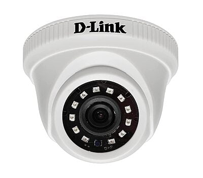 D-Link DCS-F2612-L1P, 2MP Full HD Day & Night Fixed Lens 20 mtr IR Range Dome Camera, Wireless, White