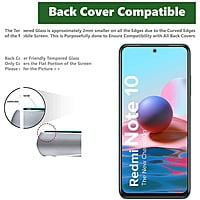 Tempered Glass Protector for Mi Redmi Note 11/Redmi Note 11s/Redmi Note 10/Redmi Note 10s