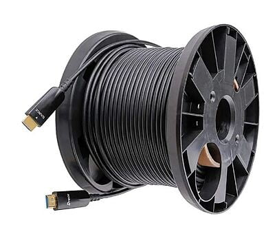 HDMI Fibre 165 Feet Fiber Optic HDMI Cable with 4K 30Hz and 1080p 60Hz HD Video 3D HDCP CEC High Speed Supported (50 Meters