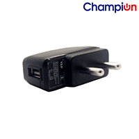 Champion Mobile Charger 1Amp Wall Charger (Black)