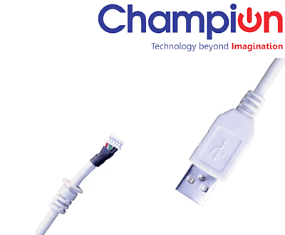 Champion Startek Braided Cable White