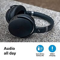 Sennheiser HD 450SE Bluetooth 5.0 Wireless Over Ear Headphone with mic(Black)