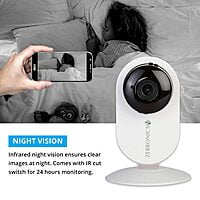 Zebronics Zeb Smart Cam 100 Smart Home Automation WiFi Camera with Remote Monitoring