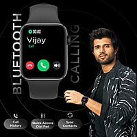 Fire-Boltt BSW046 Visionary 1.78" AMOLED Bluetooth Calling Smartwatch (Black)