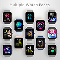 Fire-Boltt Dazzle Plus 1.81" Smartwatch Full Touch Largest Borderless Display & 60 Sports Modes (Swimming) with IP68 Rating, Sp02 Tracking, Over 100 Cloud Based Watch Faces